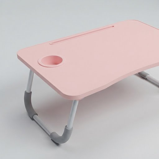 Kiara Pastel Pink Multipurpose Bed Study Table